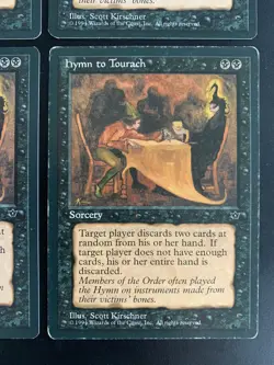 MTG - 4x Hymn To Tourach - Fallen Empires - Magic The Gathering - Image 5