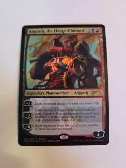 MTG Angrath, the Flame-Chained - Unique and Miscellaneous Promos (UMP) NM Foil - Image 1