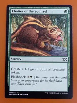 1x Chatter of the Squirrel | Double Masters | MTG Magic Cards - Image 1