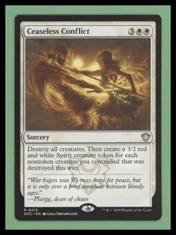 Ceaseless Conflict - Commander: Secrets of Strixhaven - NM-Mint - MTG - Image 1