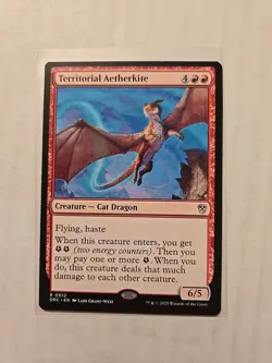 Territorial Aetherkite - Aetherdrift Commander - LP - Rare - Creature - Image 1