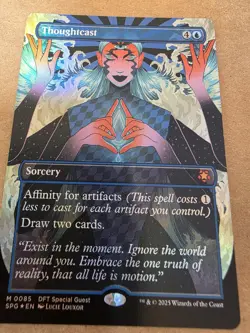 Thoughtcast - Foil (Borderless) Special Guests - Mtg - Image 1