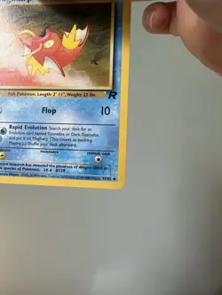 1st Edition Team Rocket Pokemon TCG Magikarp 47/82 - Uncommon Card NM - Image 5