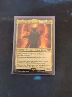 Sauron, the Dark Lord The Lord of the Rings Magic: The Gathering MTG - Image 1