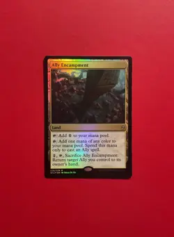 MTG 1x Ally Encampment (FOIL) -NM- Battle for Zendikar - Image 1