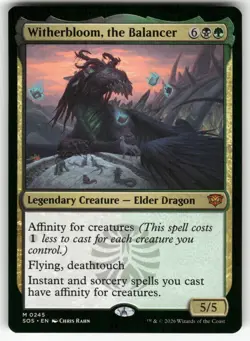 Witherbloom, the Balancer 245 Secrets of Strixhaven Magic: The Gathering NM - Image 1