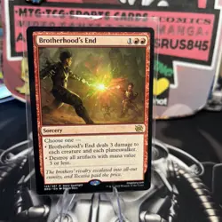 Brotherhood's End RARE The Brothers' War MTG #128 Regular Magic the Gathering - Image 3