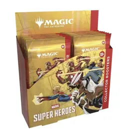 Collector Booster Box Marvel Super Heroes MSH MTG Sealed Magic Gathering - Image 1