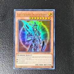 * BLACK LUSTER SOLDIER - ENVOY OF THE BEGINNING * ULTRA RARE MAMA-EN047 YUGIOH! - Image 1