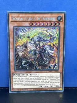 Dogmatika Fleurdelis the. DOOD-EN026 Ssecret Rare - Yu-Gi-Oh! Doom of Dimensions - Image 1