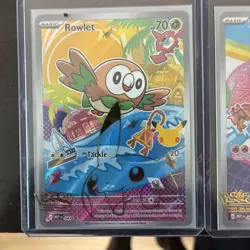 First Partner Illustration Collection Series 1 Gen 7 Alola Starters Pokemon TCG - Image 1