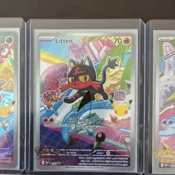 First Partner Illustration Collection Series 1 Gen 7 Alola Starters Pokemon TCG - Image 2