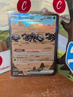 Durant ex 236/191 Special Illustration Rare Surging Sparks Pokemon NM Card - Image 2