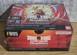 Dragon Ball Card Game - Fusion World - New Adventure (FB05) Booster Box - Image 1