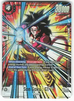 Son Goku: GT FB03-140 SCR Alt Art Fusion World Dragon Ball Super Card - Image 1