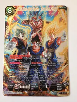 Bandai Dragon Ball Super Card Game SSB Kaioken Vegito BT31-150 SCR Foil EN - Image 1
