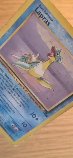 Lapras (25/62) Non Holo Fossil Set Rare Pokemon Card! - Image 3