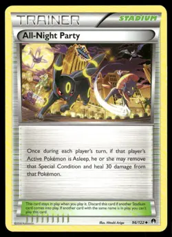 Pokemon Cards All-Night Party 96/122 BREAKpoint Uncommon LP - Image 1