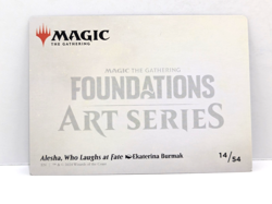 Alesha, Who Laughs at Fate -Foundations - Gold Stamped - Art Card Series - 14/54 - Image 2