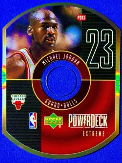 Michael Jordan 1999-00 UD PowerDeck Extreme PDX1 *Ultra Rare SSP 1:5000 Packs* - Image 2
