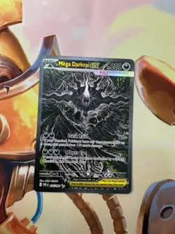 Mega Darkrai ex 116/084 Pitch Black Special Illustration Rare PokemonTCG English - Image 1