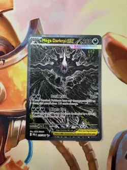 Mega Darkrai ex 116/084 Pitch Black Special Illustration Rare PokemonTCG English - Image 3