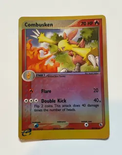 Pokemon TCG Combusken EX Ruby & Sapphire 27/109 Reverse Holo Stage 1 2003 - Image 1