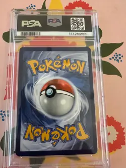 2025 Pokemon MEP EN Meg Three Pack Blister Psyduck #007 PSA 9 - Image 2