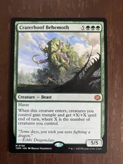 Craterhoof Behemoth ✨ Tarkir Dragonstorm ✨ Magic the Gathering - Image 1