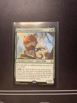 Loot, Exuberant Explorer 0106 Foundations Regular Rare Magic The Gathering NM - Image 1