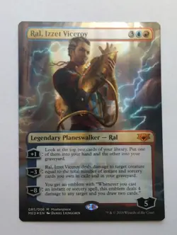 MTG Ral Izzet Viceroy (MED) Mythic Edition Guilds Of Ravnica Foil Mythic GR5/008 - Image 1
