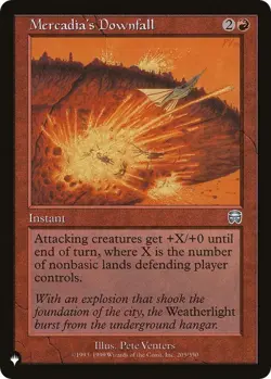 Mercadia's Downfall - The List NM - MTG Magic - Image 1