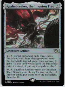 REALMBREAKER, THE INVASION TREE 263 RARE MARCH OF THE MACHINE FOIL LP - Image 1