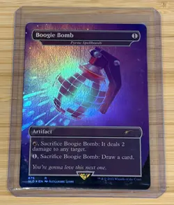 Boogie Bomb - Pyrite Spellbomb Secret Lair Drop Foil SLD MTG Magic Fortnite - Image 1