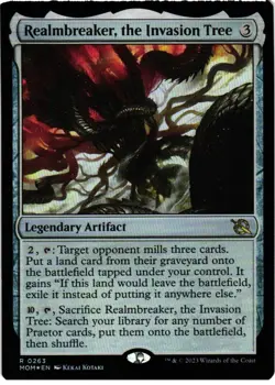 Realmbreaker, the Invasion Tree 263 R March of the Machine NM Foil MTG - Image 1