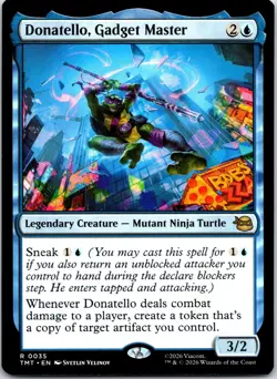 Donatello, Gadget Master 0035 Teenage Mutant Ninja Turtles NM - Image 1