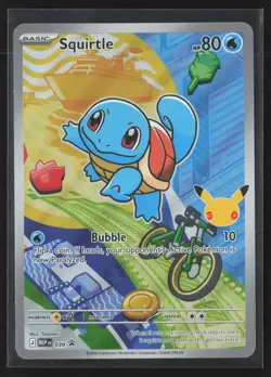 Squirtle 039 Holo Promo ME: Mega Evolution Promo Pokemon Near Mint - Image 1