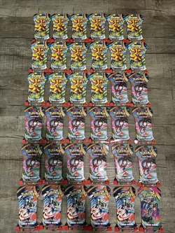Pokemon TCG Chaos Rising Sleeved Booster Packs Sealed Lot of 36 - Image 1