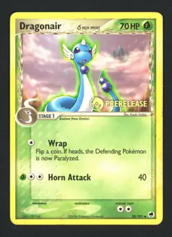 Dragonair 28/101 Prerelease Delta Species Nintendo Promos Promo Pokemon TCG - Image 1