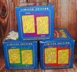 NEW 6 pc Complete Blue Box 23K Gold Plated Pokemon Burger king Pokeball set COA - Image 3