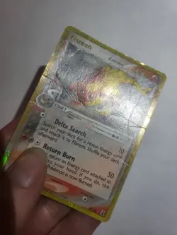 Pokemon HP Flareon EX Delta Species Reverse Holo 5/113 Holo Rare 70 HP English - Image 3