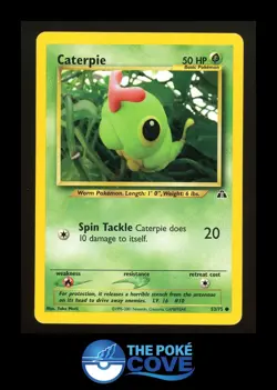 Caterpie 53/75 | Neo Discovery Unlimited | Pokemon Common | DMG Yuka Morii - Image 1