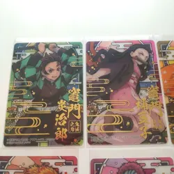 Demon Slayer Kimetsu Stained Glass Card Vending Machine Ver. All 20 Species Card - Image 3