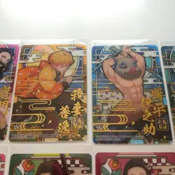 Demon Slayer Kimetsu Stained Glass Card Vending Machine Ver. All 20 Species Card - Image 4