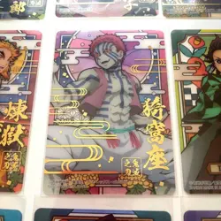 Demon Slayer Kimetsu Stained Glass Card Vending Machine Ver. All 20 Species Card - Image 5