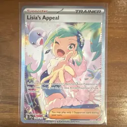 Pokemon TCG Lisia's Appeal Full Art Holo Special Illustration Rare 246/191 ENG - Image 3