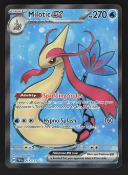 Milotic ex 217/191 Pokemon TCG SV08: Surging Sparks NM - Image 1
