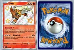 Pokemon Card - Entei Paldean Fates 112/091 Shiny Rare Holo Near Mint - Image 3
