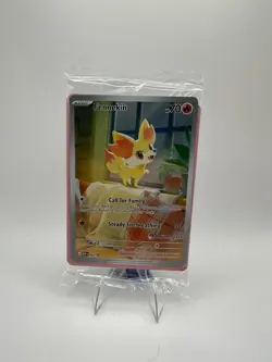 Fennekin Black Star Promo MEP 080 Sealed Pokemon center Etb Promo (Sealed) - Image 1
