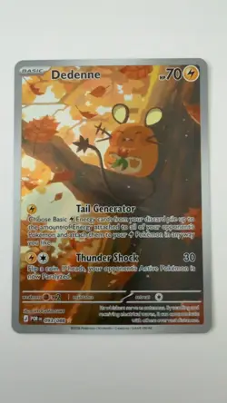 DEDENNE 093/088 HOLO ILLUSTRATION RARE PERFECT ORDER POKEMON NEAR MINT - Image 2